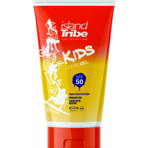 Kids SPF 50 clear gel 50 ml oxybenzone free island Tribe-Out of stock